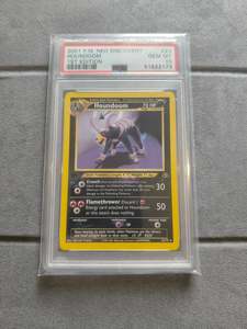 Pokemon: Pokemon: Houndoom: 2001 Neo Discovery #23: 1st Edition: PSA 10