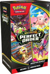 Pokemon Sealed: Pokémon: Mega Evolution: Perfect Order: Sealed Booster Bundle (English)