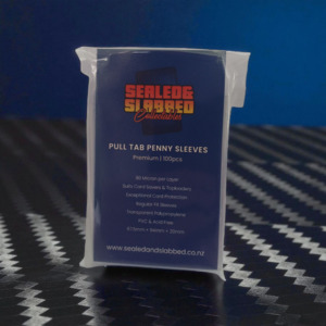 Protection Storage: Sealed & Slabbed: Premium Pull Tab Penny Sleeves: 100pc | Regular Fit