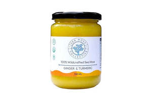 Organic Sea Moss Gel - Ginger & Turmeric (350ml)