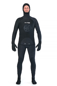 Graphite Mesh Free Dive Wetsuit 5mm 7mm Custom-Fit Wetsuits Seaquel