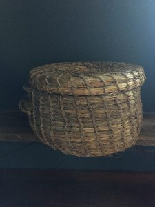 Japanese Lidded Rice Basket - Search and Destroy