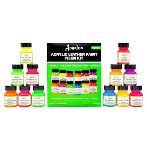 Angelus Neon Color Kit - 12 Colors