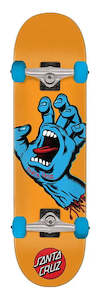 Skateboards: Santa Cruz Screaming Hand Mid Complete Orange 7.8X31in