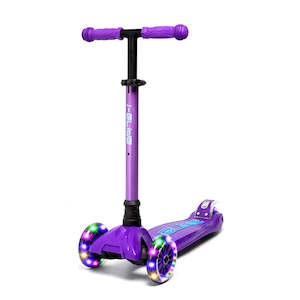 I-Glide 3 Wheel Kids Scooter - Purple/Blue