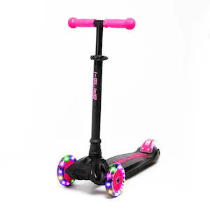 I-Glide 3 Wheel Kids Scooter - Black/Pink