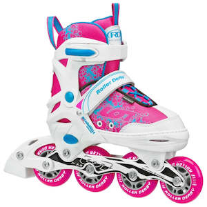RDS Ion 7.2 Adjustable Inline Skates, Pink/Blue