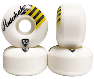 Autobahn Wheels: Torus All Road 54mm 90a in White (USA made)