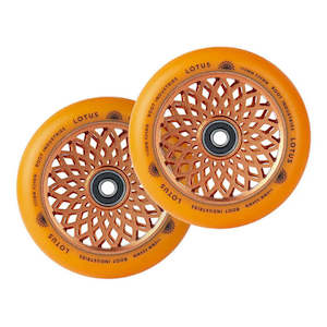 Root Industries Lotus 110mm Wheel, 2 Pack, Orange
