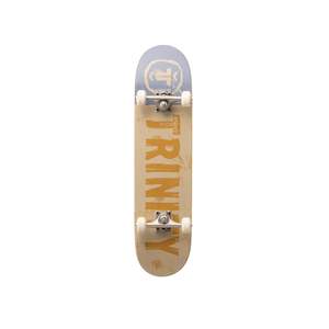 Skateboards: Trinity Complete 7.75 Brushed Logo LCB (Beginner)