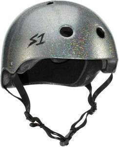S-One Helmet Mega Lifer Silver Glitter