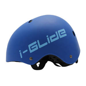 Protective Gear: I-Glide Premium Kids Helmet - Blue