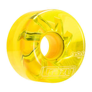 Crazy Skates | Wheel Candy Roller Skate Wheels | Lemon | Yellow