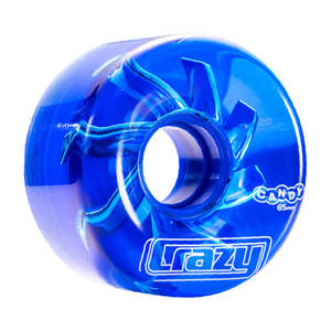 Crazy Skates | Wheel Candy Roller Skate Wheels | Blueberry | Blue