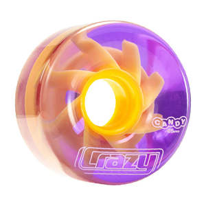 Crazy Skates | Wheel Candy Roller Skate Wheels | Taffy (Limited Edition)