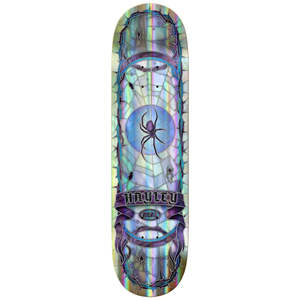 Decks: Real Hayley Rainbow Holographic Cathedral True Fit Skateboard Deck, 8.06"