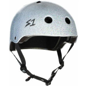 Protective Gear: S-One Helmet Lifer White Glitter