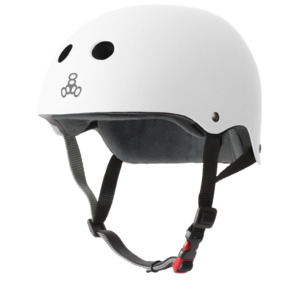 Triple 8 THE Certified Sweatsaver Helmet - Matte White
