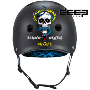 Protective Gear: Triple 8 Deep Cover Helmet Mike McGill