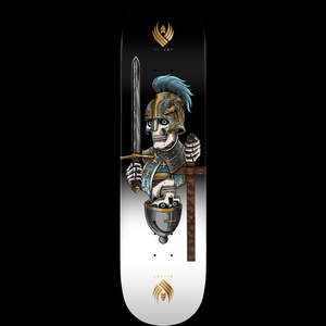Powell Peralta Pro Dan Corrigan Chess Skulls FLIGHT® Skateboard Deck Gold Foil &hellip;