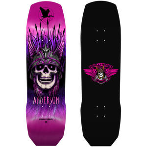 Powell Peralta Andy Anderson Heron - Pink Foil Deck 9.13"