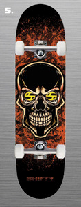 Skateboards: Shifty Skateboards Complete - Forbidden - 8.25"