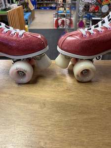 Crazy Skates Disco Glam Rollerskates *COLOR FADED*