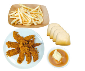 Menu: Crispy Strips Meal