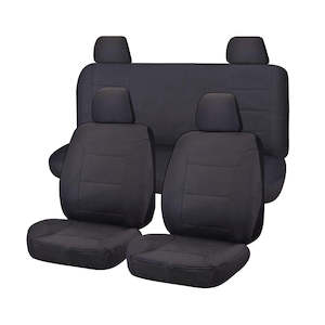 Canvas Seat Covers for Nissan Navara D23 Series 1-2 Np300 Dual Cab (2015-2017)