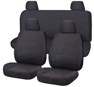 Canvas Seat Covers for Nissan Navara D23 Series 3-4 Np300 Dual Cab (2017-2022)