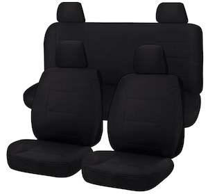 Canvas Seat Covers for Nissan Navara D40 Series Dual Cab (2006-2015)