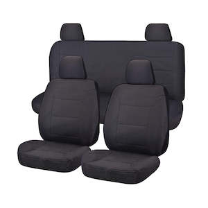 Canvas Seat Covers for Nissan Navara D23 Series 3-4 NP300 Dual Cab (2017-On)