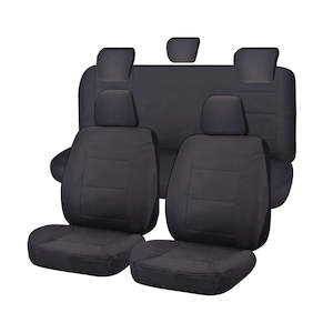 Canvas Seat Covers for Toyota Hilux Dual Cab (2005-2015)
