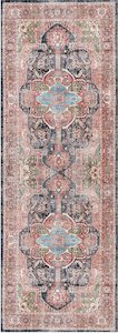 Runners: Waiheke Kendra Distressed Vintage Washable Runner