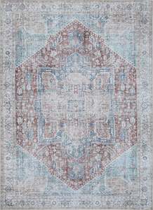 Riverton Berossus Kutha Multi Machine Washable Rug