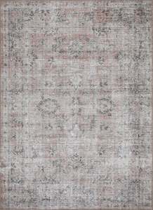 Vintage: Hauraki Tuttul Rust Machine Washable Rug