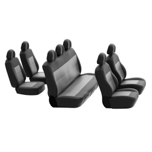 Premium Seat Covers for Toyota Hiace Commuter Bus Van 12 Seater (02/2019-On)