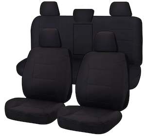 Canvas Seat Covers for Toyota Hilux Dual Cab (2015-2024)