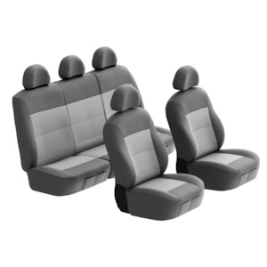 Toyota Hilux: Premium Seat Covers for Toyota Hilux Workmate Dual Cab (2015-2022)
