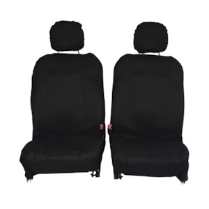 Canvas Seat Covers For Ford Ranger for 2006-2011 Dual Cab | Black
