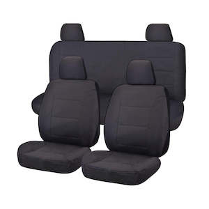 Canvas Seat Covers for Nissan Navara D40 Series Dual Cab (01/2006-02/2015)