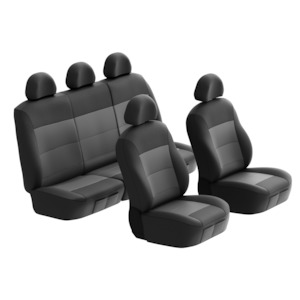 Premium Seat Covers for Nissan Navara D23 Series 3-4 Dual Cab (11/2017-11/2020)