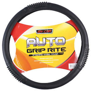 Steering Wheel Covers: Massage Steering Wheel Cover - Black