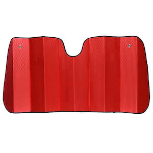 Sunshades: Premium Car Sunshades - Matt Red