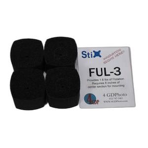 Buoyancy: StiX Adjustable Buoyancy Jumbo Floats - FUL-3