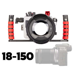 Newest Housings: Canon EOS R10 with 18-150mm Lens - Ikelite 200DLM/D Housing [Fiber Optic Update] - 69745