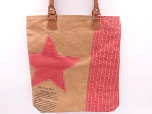 Red Star Canvas Bag