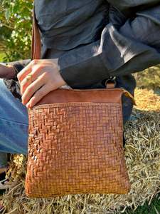 ST30 Medium Woven Cross Body