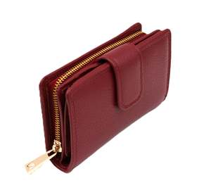 C013 Medium Tab Wallet with Zip