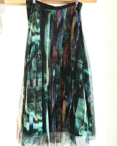 Frontpage: Jane Daniels Printed Tulle Pleat Skirt